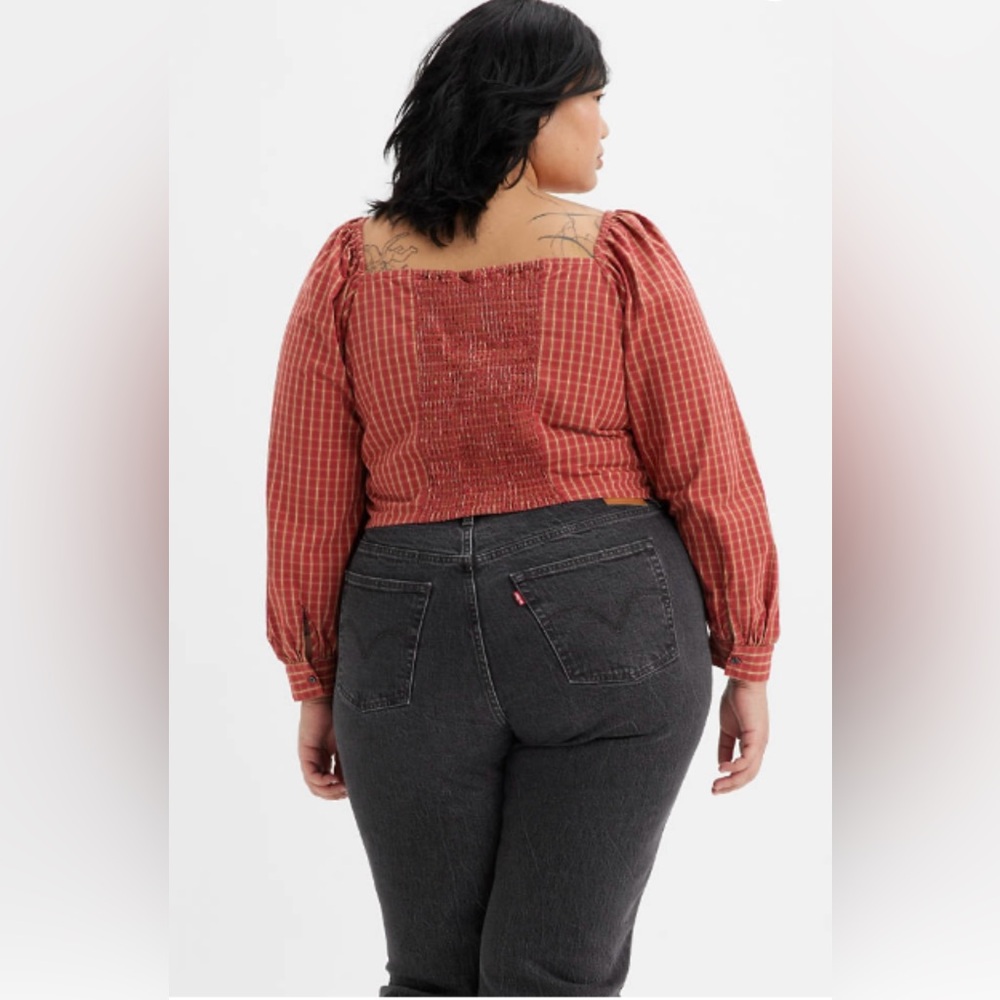 Levi’s Devin Drawstring Blouse - Picture 2 of 8